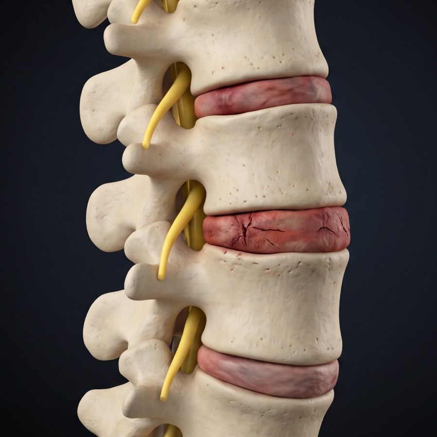 Inflamed disc