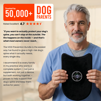 Trusted by 50,000+ dog parents, rated 4.7 out of 5
