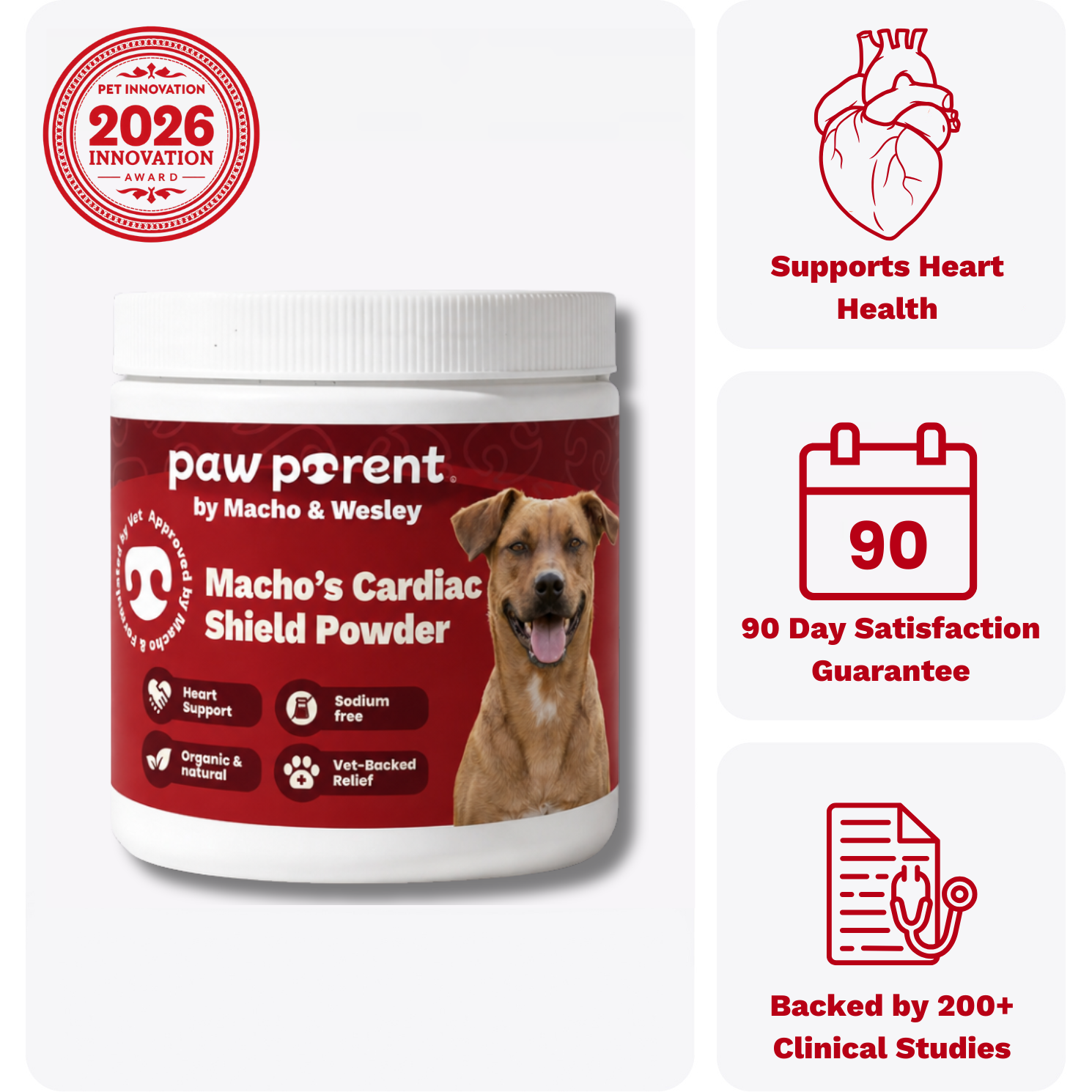 The Paw Parent - Cardiac Shield Powder